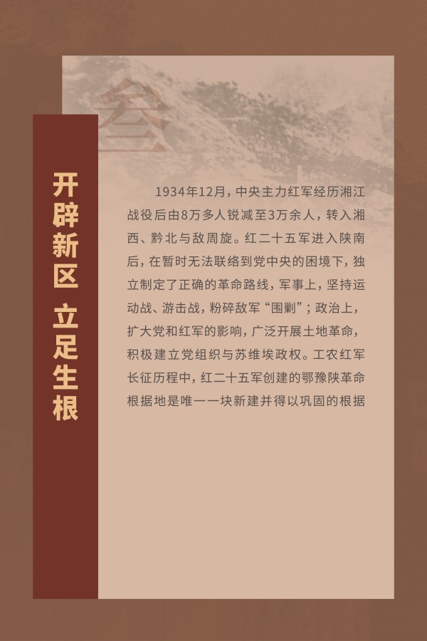 dzvkj・展览｜北上先锋 红心向党 ——红二十五军长征主题图片线上联展（三）